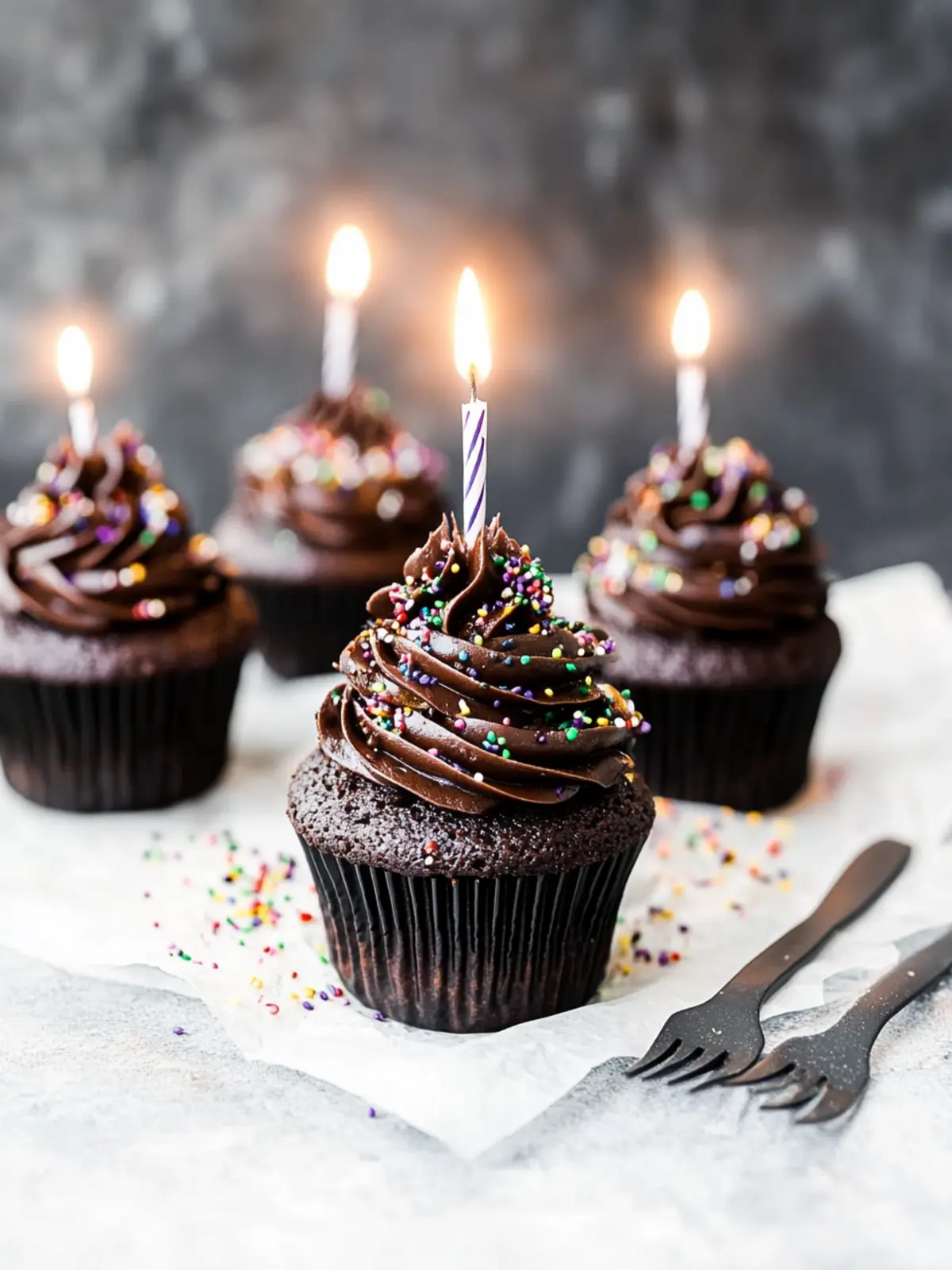 Birthday Chocolate Brownie Cupcakes That Win Hearts Every Time 3 Birthday Chocolate Brownie Cupcakes
