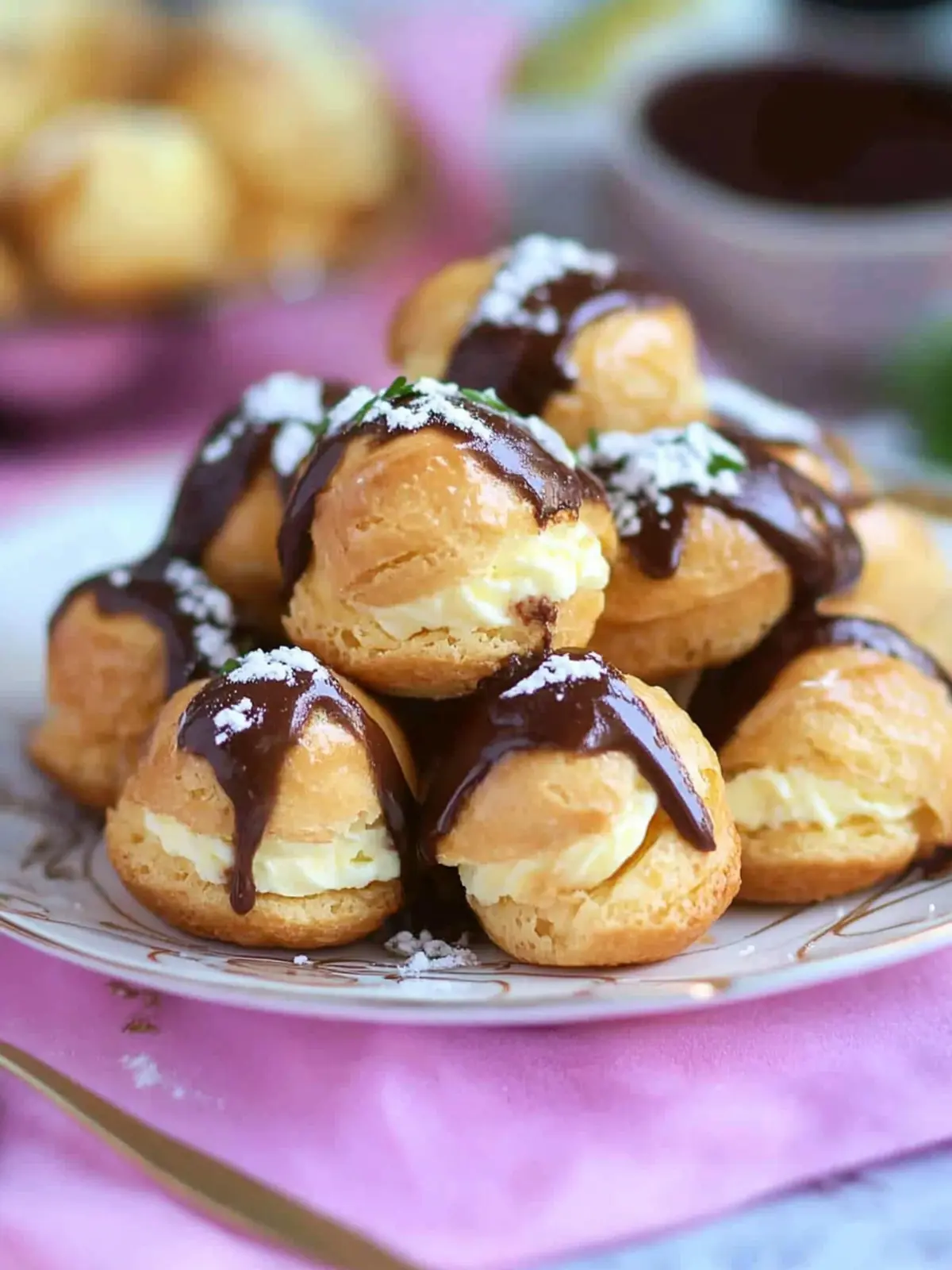 Gluten Free Profiteroles