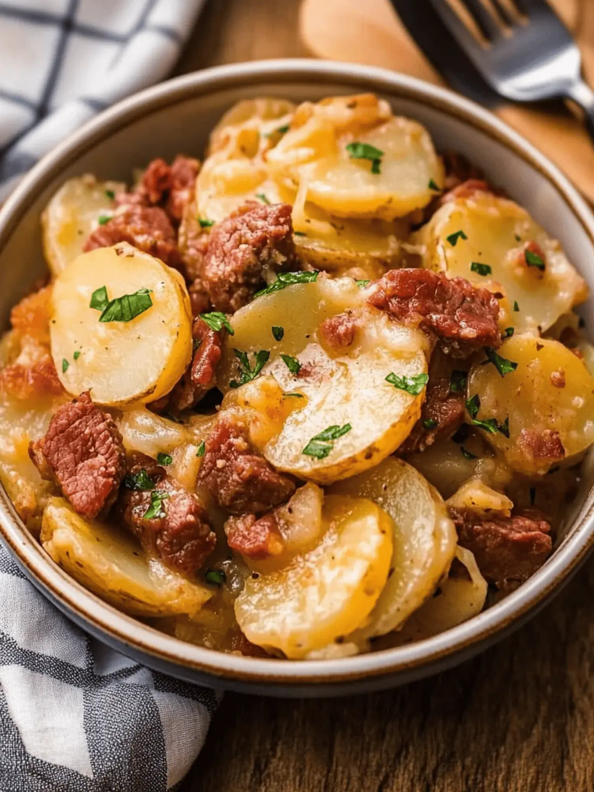 Slow Cooker Corned Beef and Potato Casserole Bliss Awaiting You 2 Slow Cooker Corned Beef and Potato Casserole