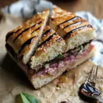 Pressed Italian Focaccia Sandwich