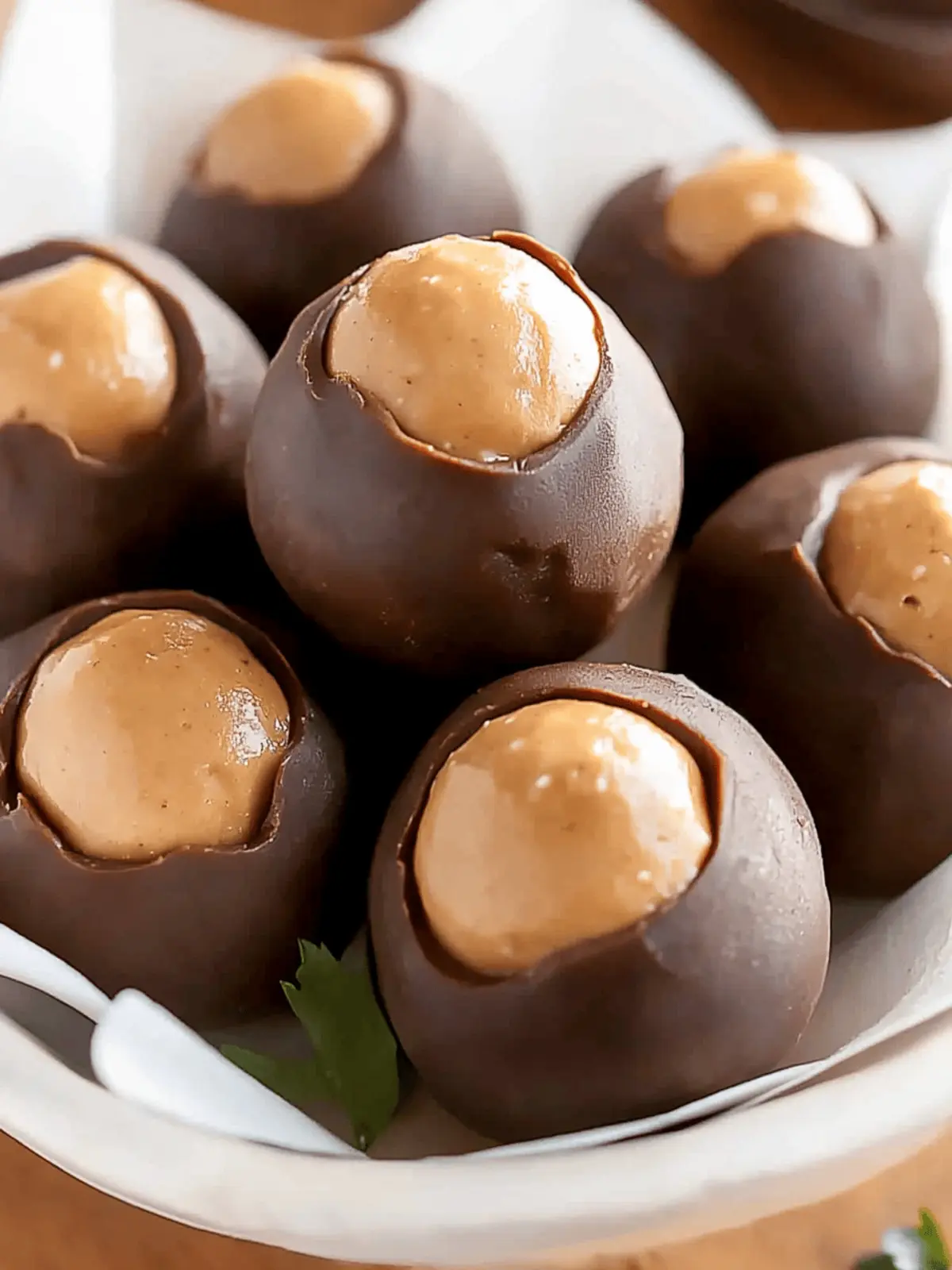 Peanut Butter Buckeye Balls