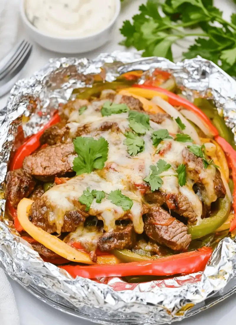 Steak Fajita Foil Packets