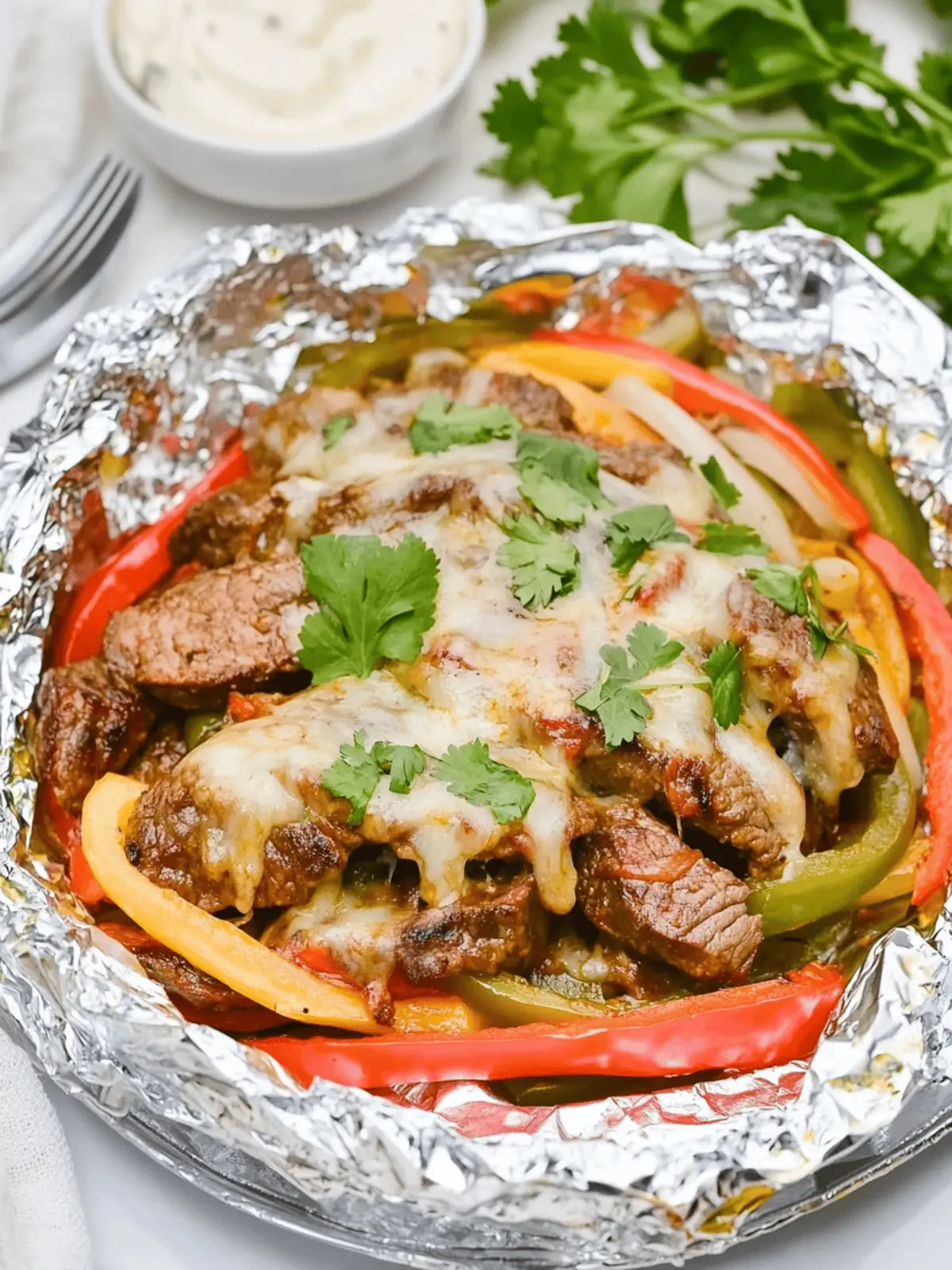Sizzling Steak Fajita Foil Packets for Quick Weeknight Dinners 5 Steak Fajita Foil Packets
