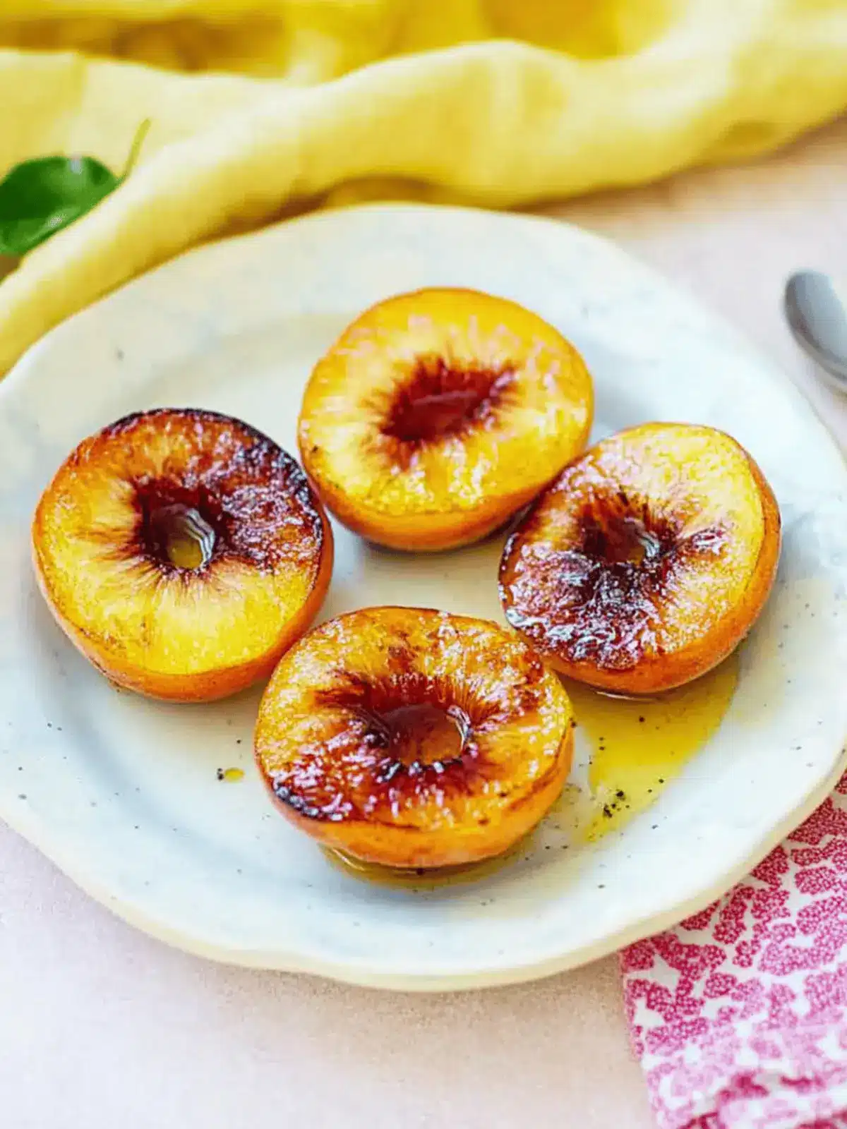 Easy Air Fryer Peaches