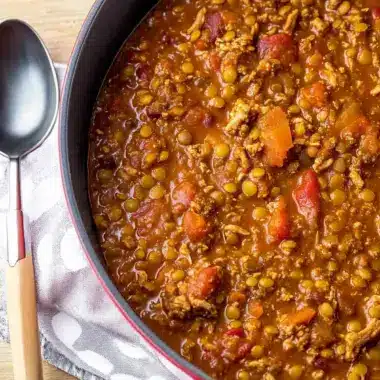 Lentil Turkey Chili