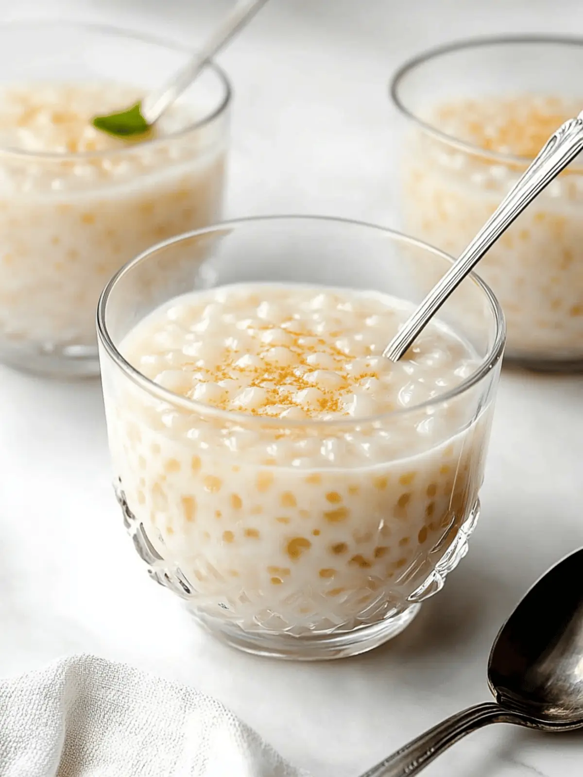 Tapioca Pudding