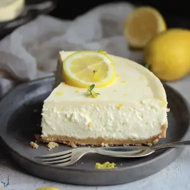 Gluten Free Lemon Cheesecake