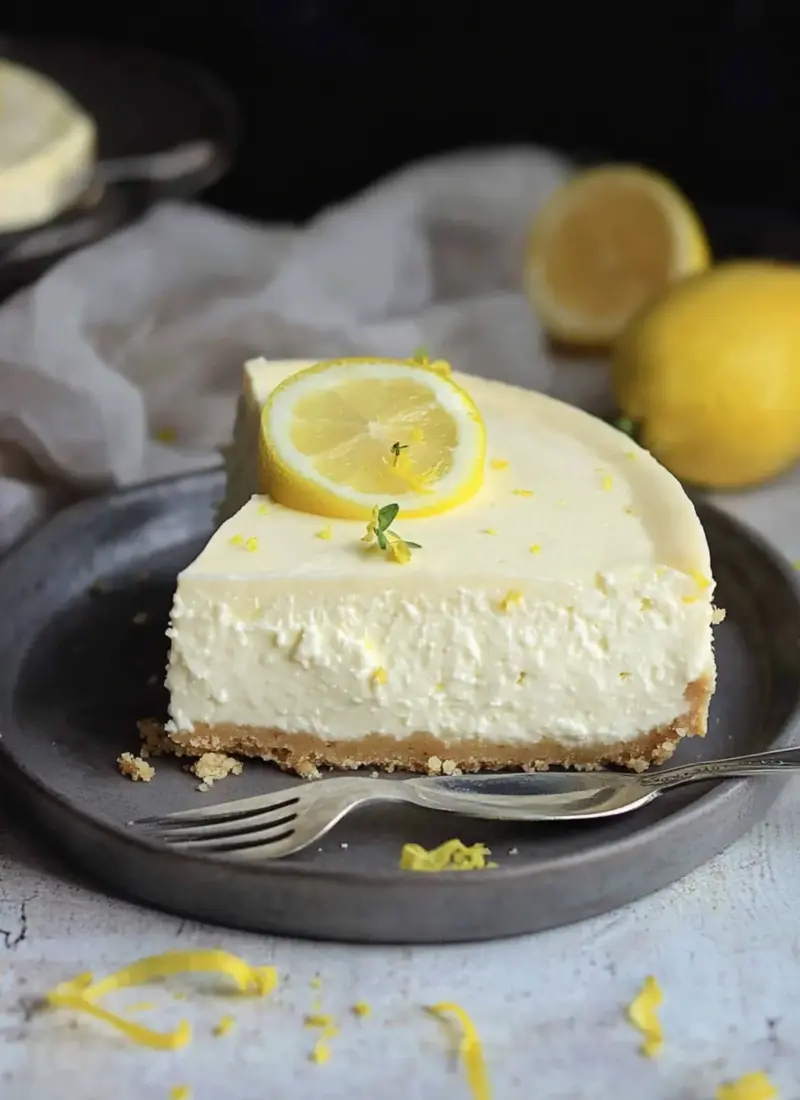 Gluten Free Lemon Cheesecake