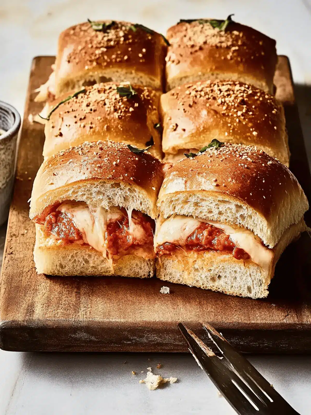 Cheesy Pizza Sliders That Will Wow Your Guests Every Time 3 Pizza Sliders