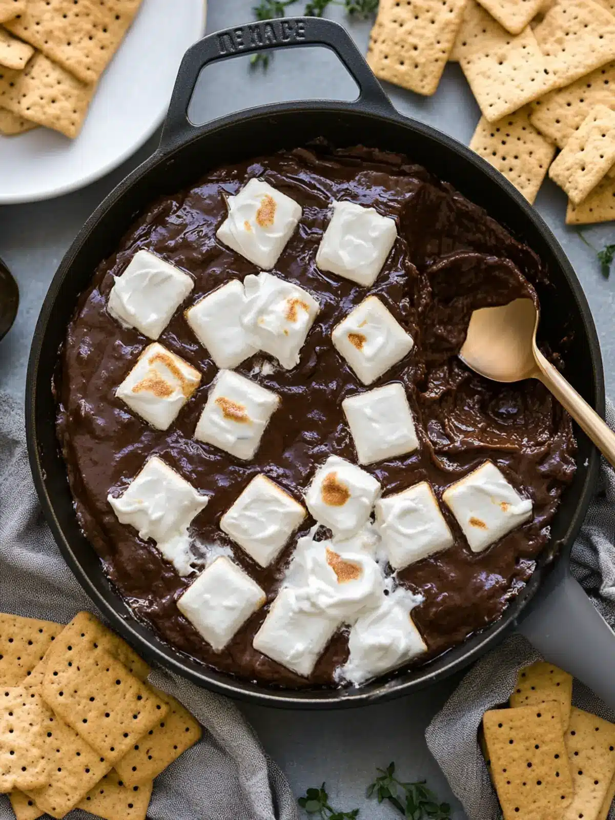 The Best S’mores Skillet Dip