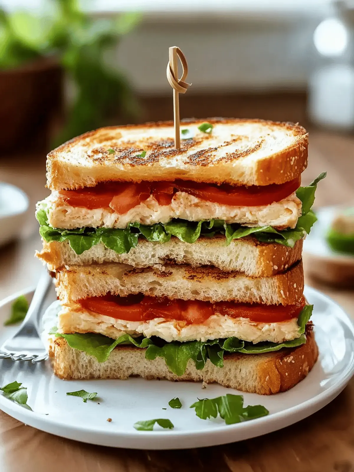 Savory Club Sandwich with Crispy Bacon for Ultimate Comfort 2 Club Sandwich