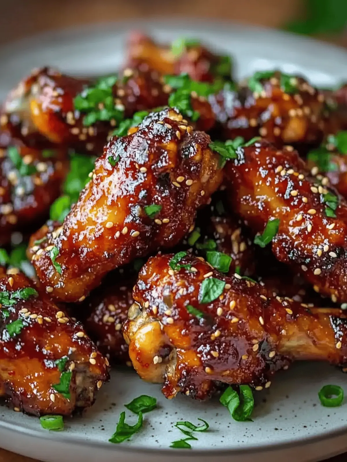 Irresistible Spicy Korean Chicken Wings with Gochujang Sauce 2 Spicy Korean Chicken Wings with Gochujang Sauce