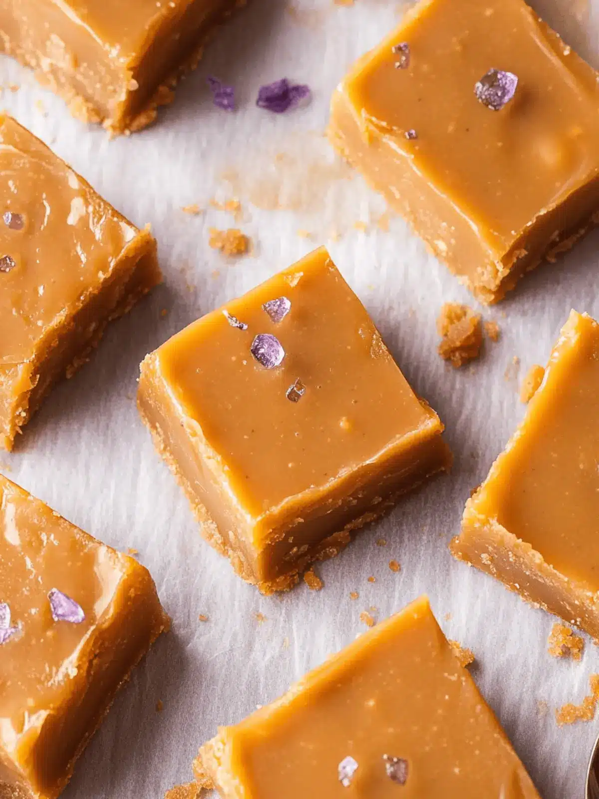 Crockpot Salted Caramel Fudge