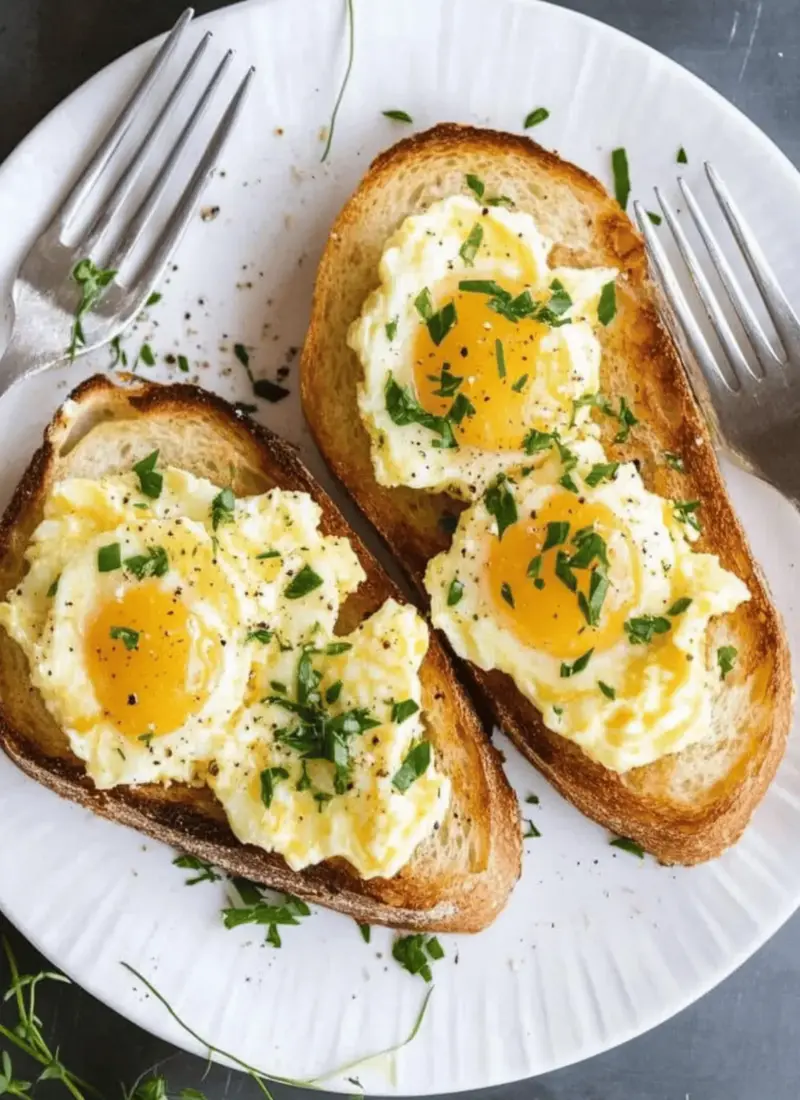 Perfect Egg Tartines