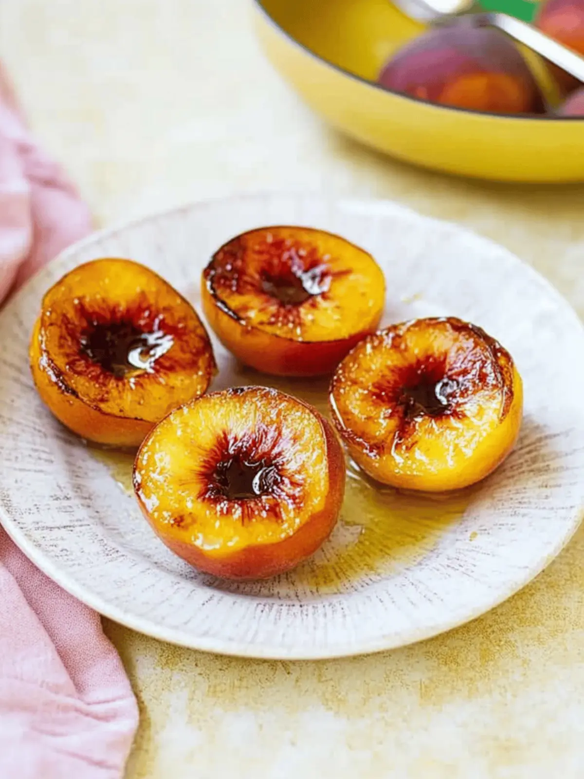 Easy Air Fryer Peaches