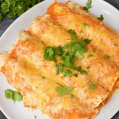 The Best and Easiest Beef Enchiladas