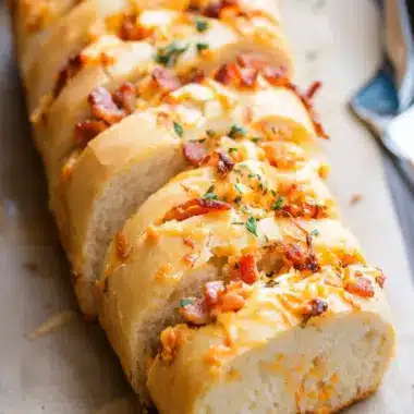 Bacon Cheddar Loaf – Quick Comfort Food That Wows! 9 Bacon Cheddar Loaf
