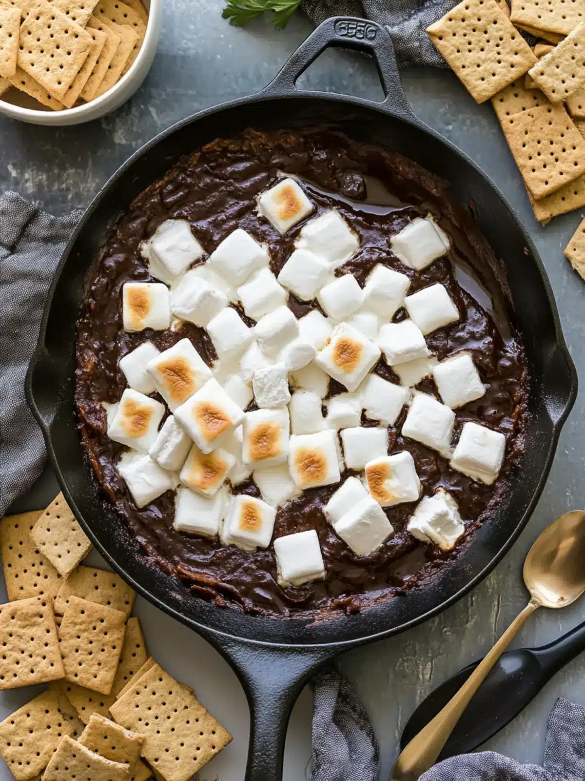 The Best S’mores Skillet Dip
