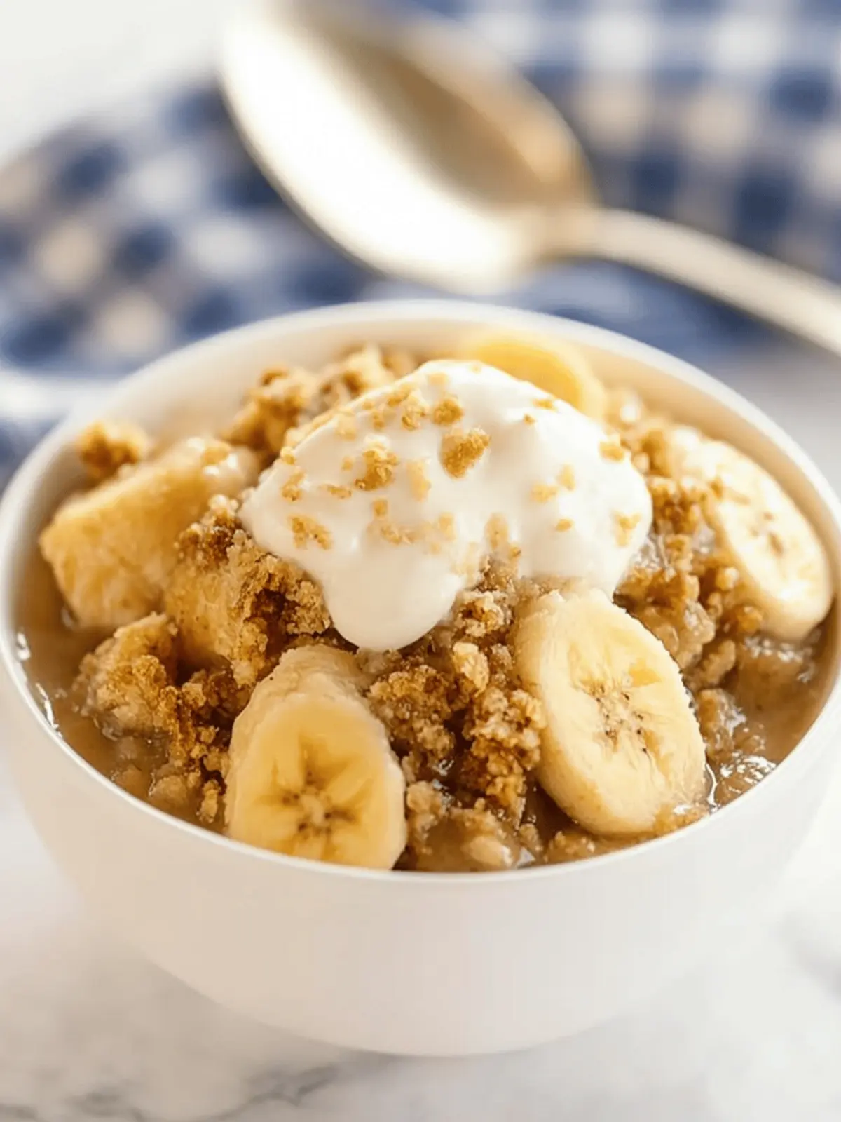 Banana Crumble