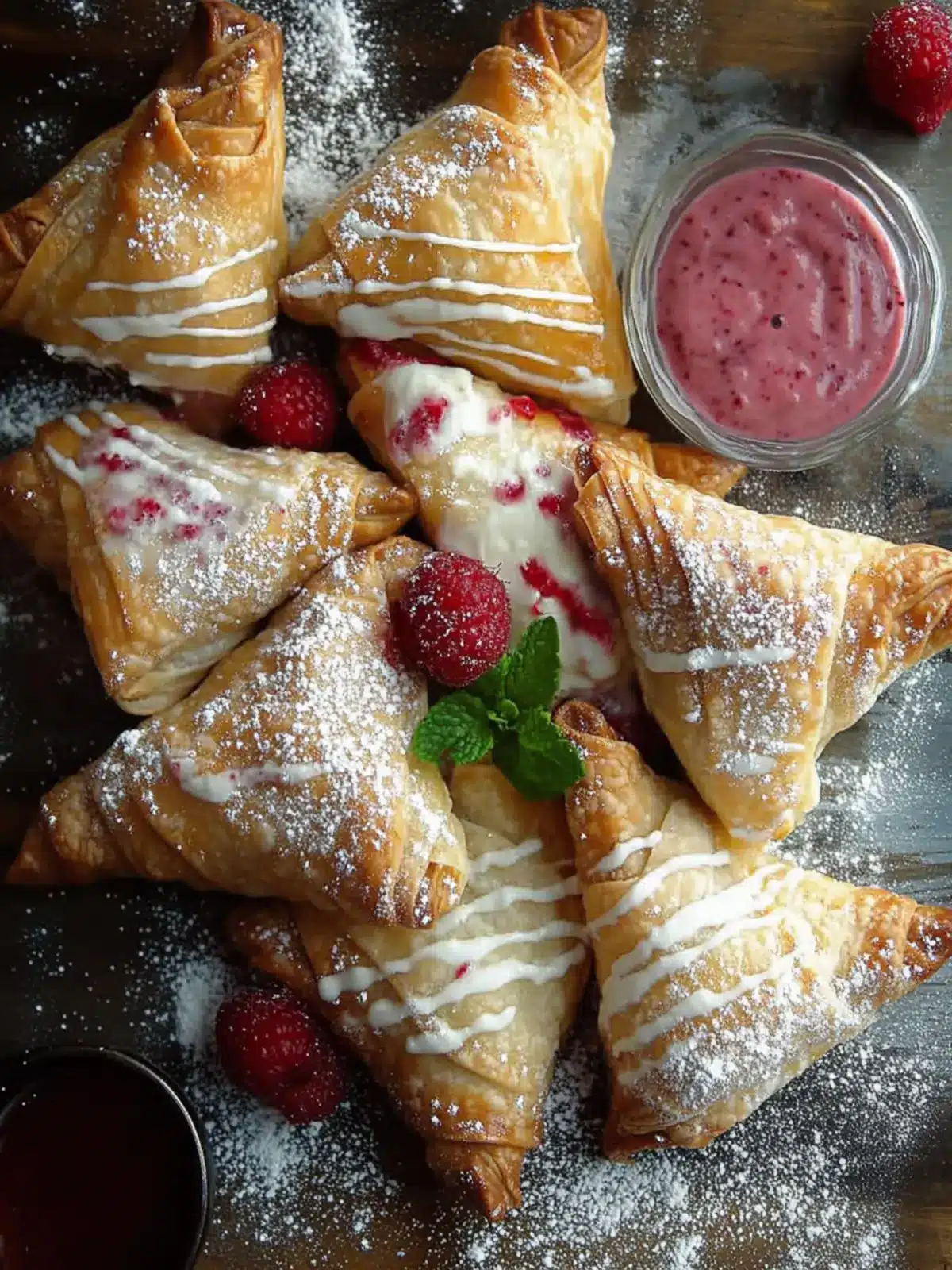 Irresistible Easy Raspberry Cream Cheese Turnovers in 30 Minutes 2 Easy Raspberry Cream Cheese Turnovers