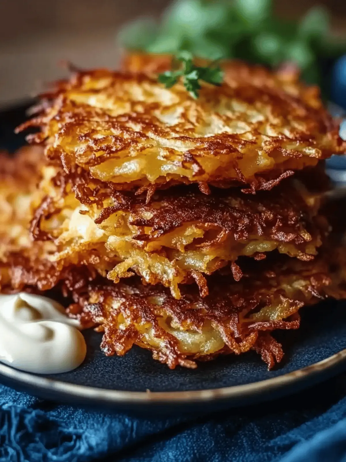 Hanukkah Potato Latkes: The Classic Crispy Delight