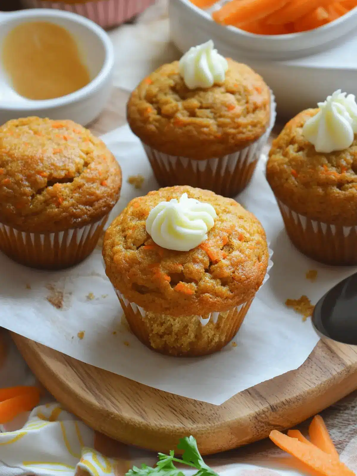 Carrot Cake Muffins