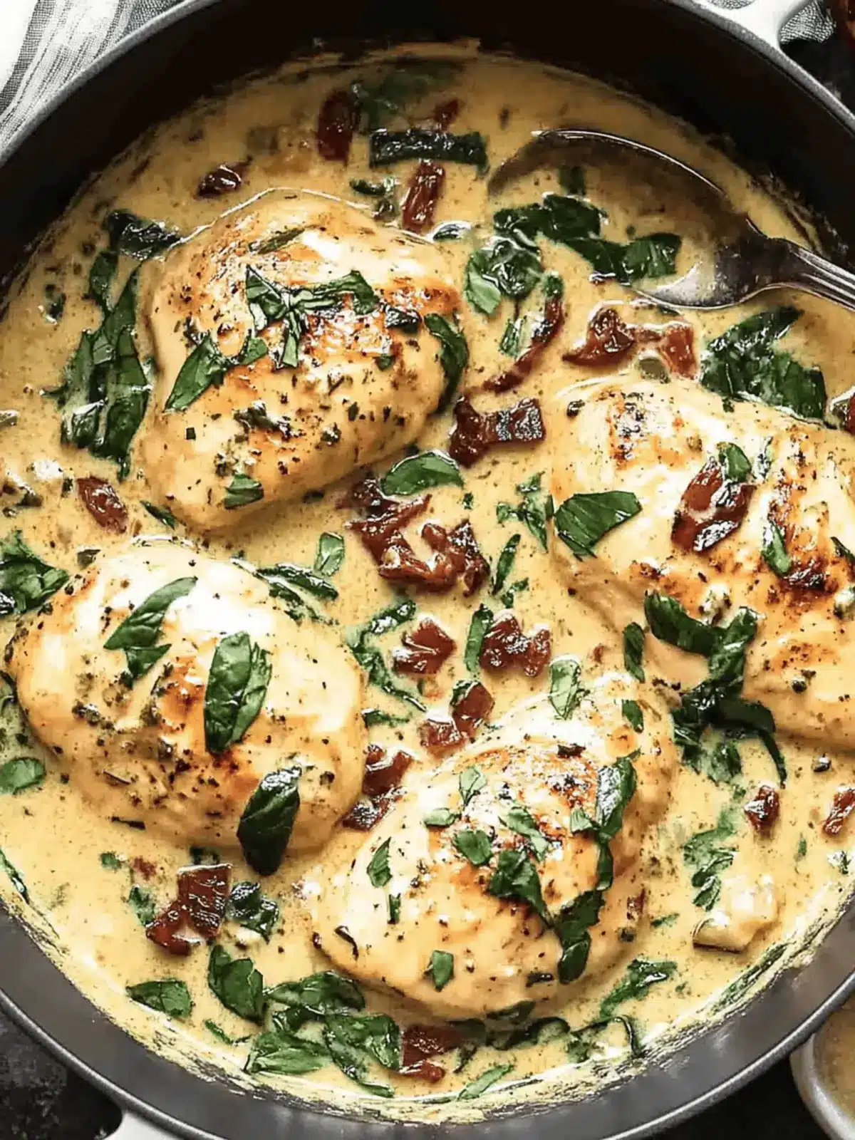 25-Minute Creamy Tuscan Chicken (No Dairy)