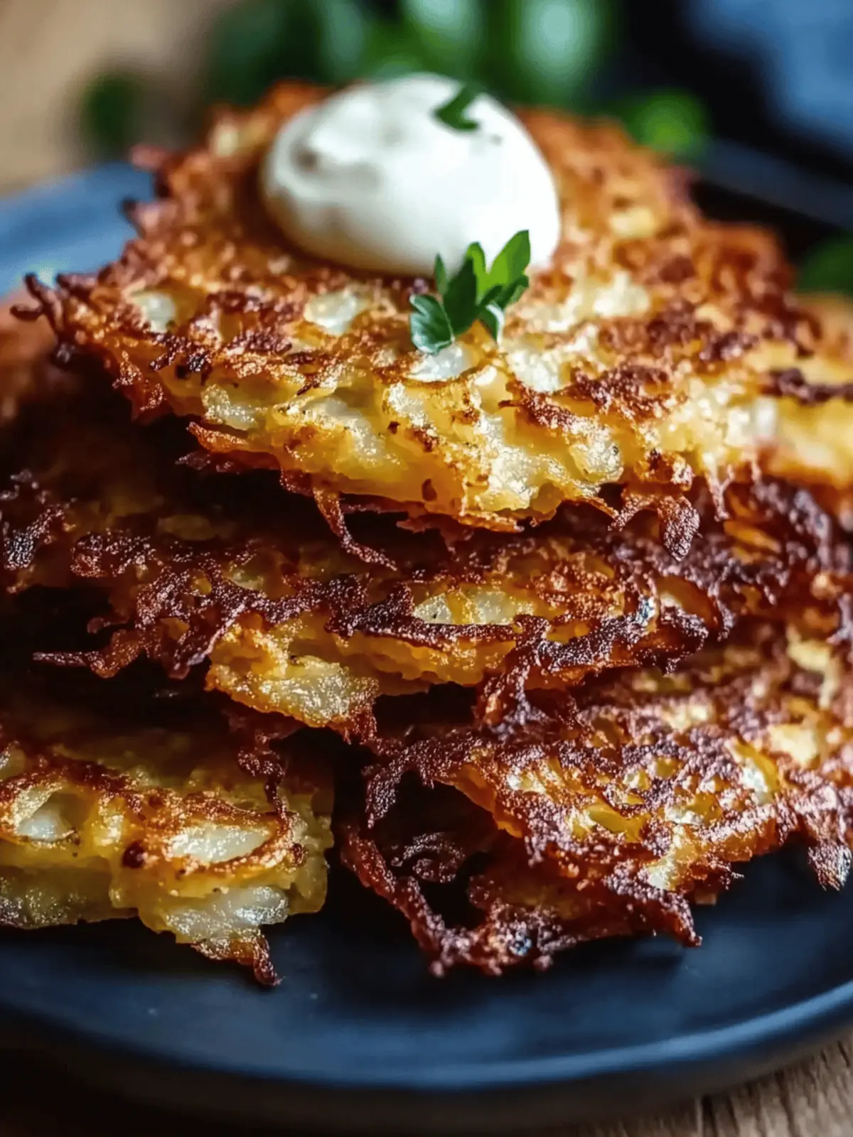 Hanukkah Potato Latkes: The Classic Crispy Delight