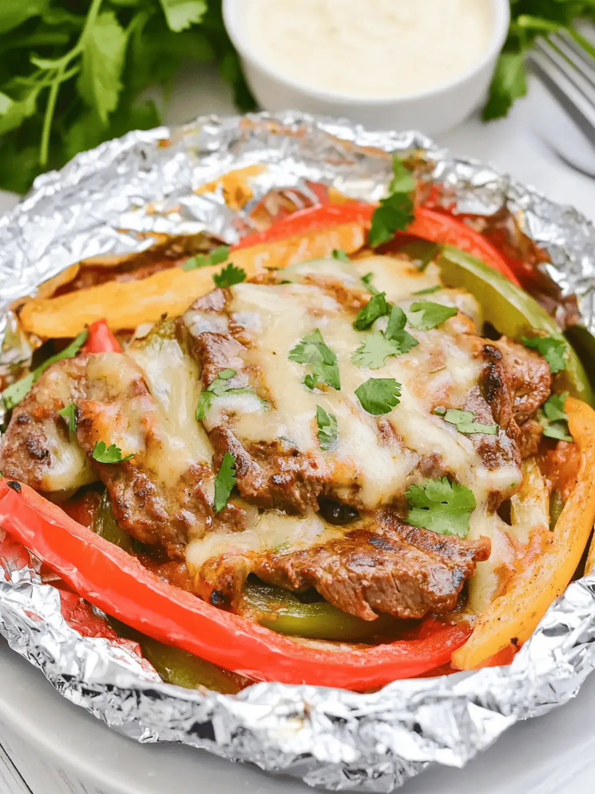Sizzling Steak Fajita Foil Packets for Quick Weeknight Dinners 3 Steak Fajita Foil Packets