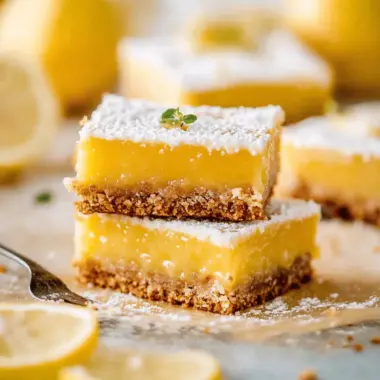 Lemon Bars with Graham Cracker Crust