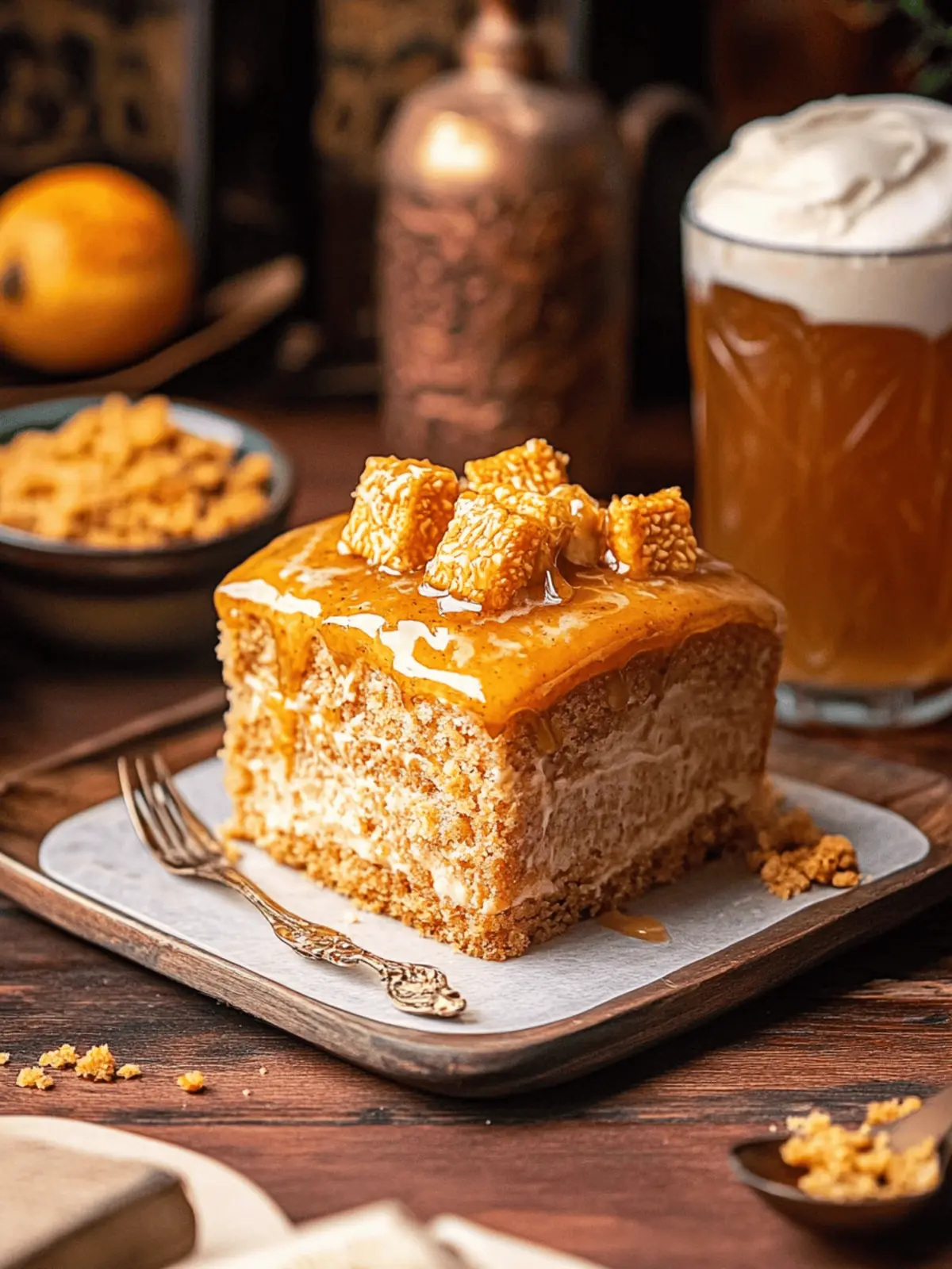 Magical Harry Potter Butterbeer Cake for Sweet Adventures 2 Harry Potter Butterbeer Cake