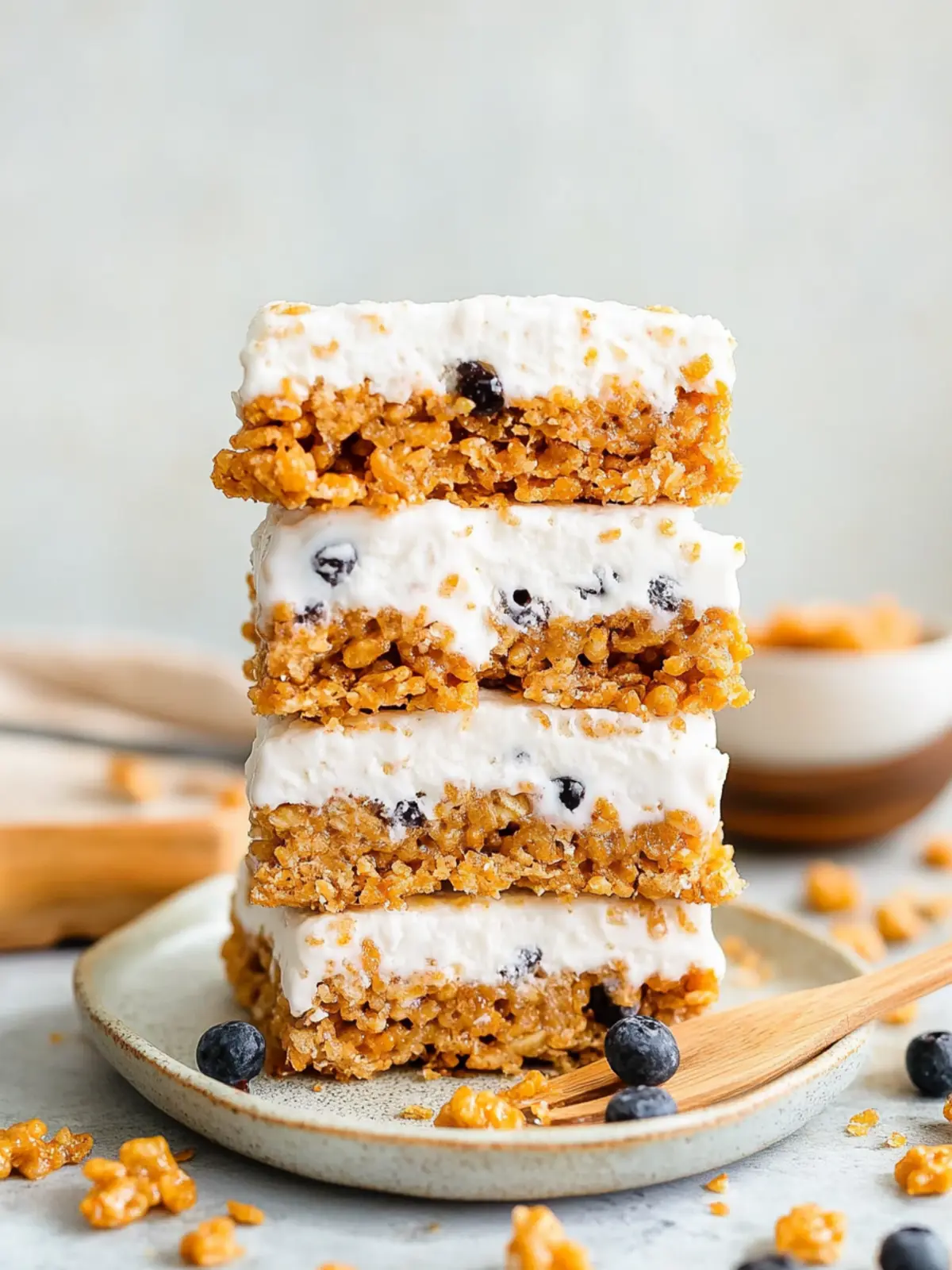 Peanut Butter Rice Krispie Ice Cream Sandwiches to Beat the Heat 4 Peanut Butter Rice Krispie Ice Cream Sandwiches