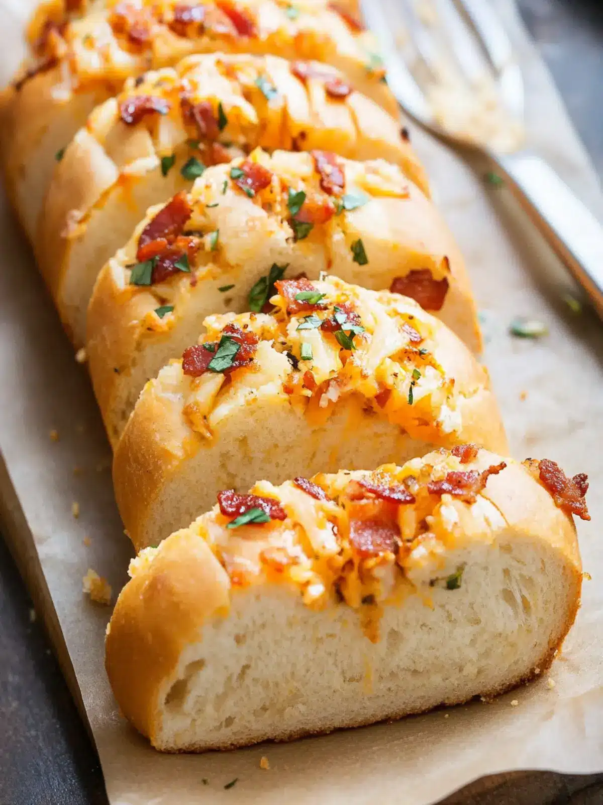 Bacon Cheddar Loaf – Quick Comfort Food That Wows! 2 Bacon Cheddar Loaf