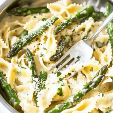 Creamy Lemon Asparagus Pasta for a Fresh Spring Delight 10 Creamy Lemon Asparagus Pasta