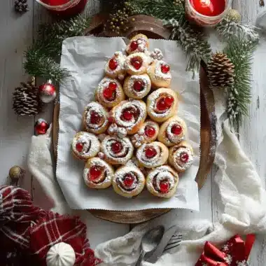 Cinnamon Roll Christmas Tree