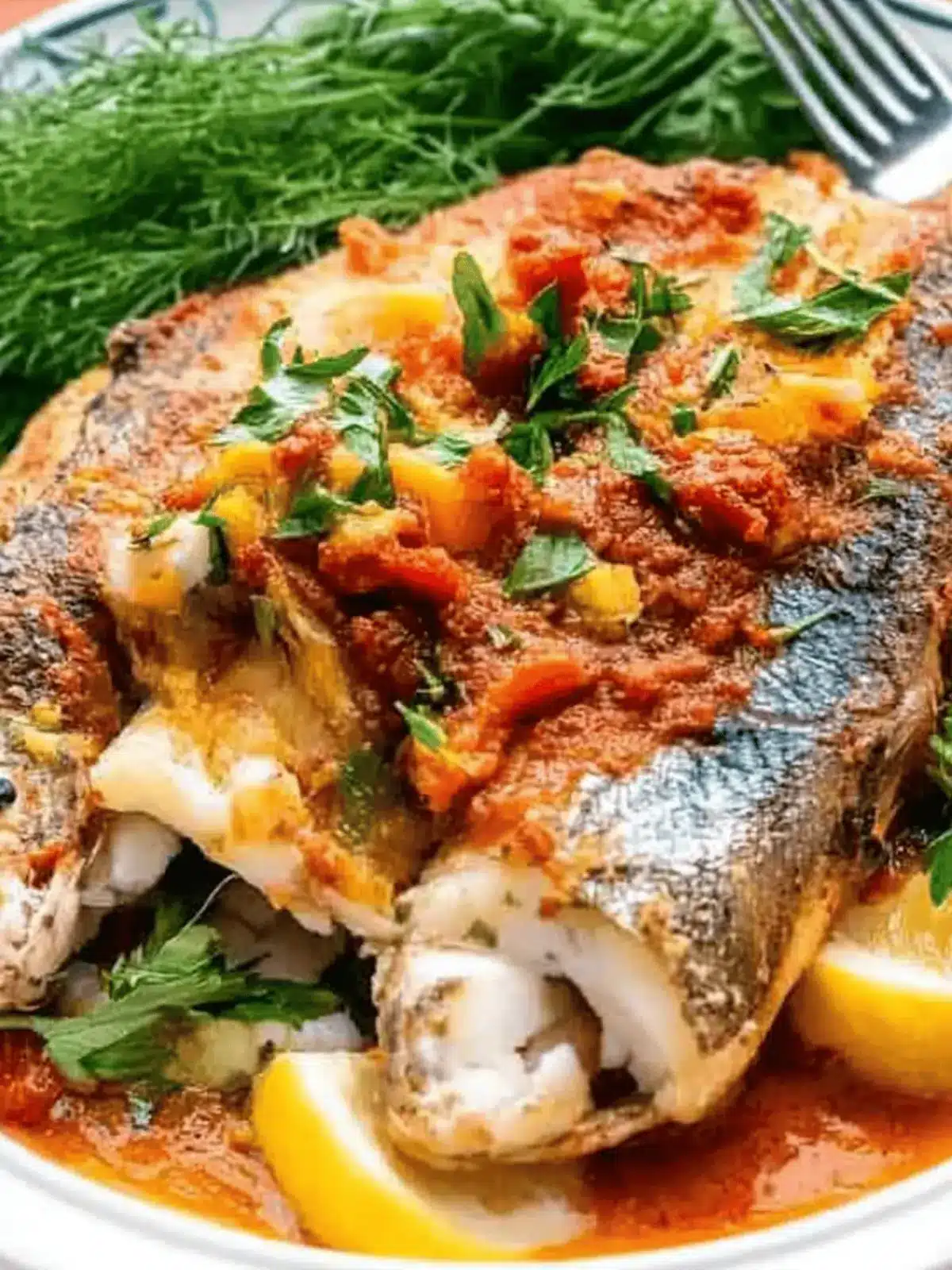 Baked Whole Catfish