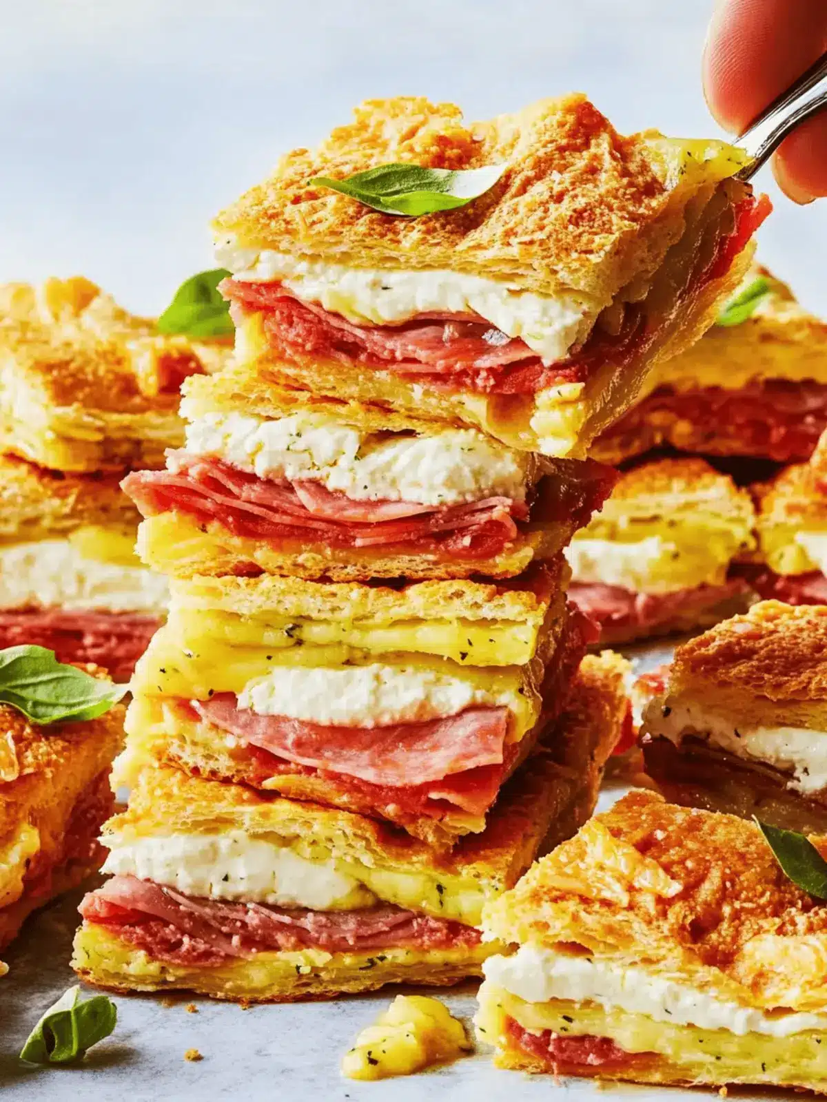 Antipasto Squares