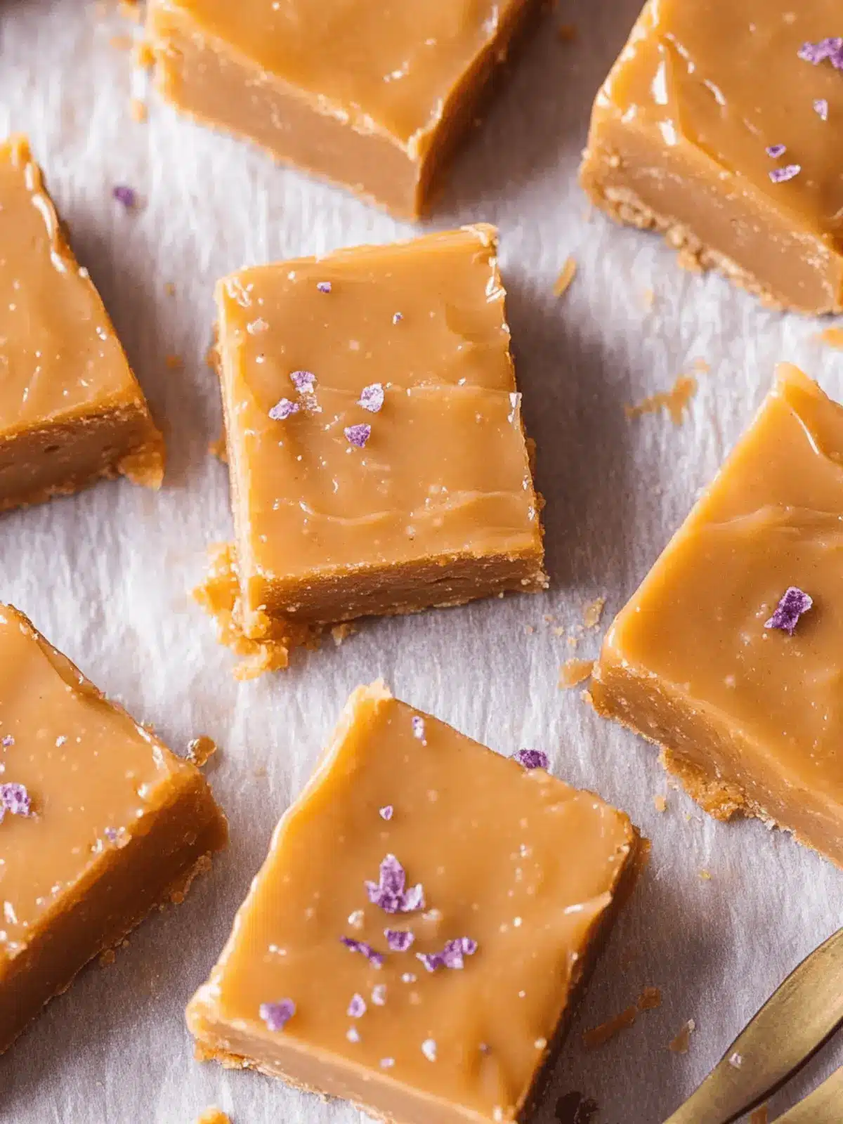 Crockpot Salted Caramel Fudge