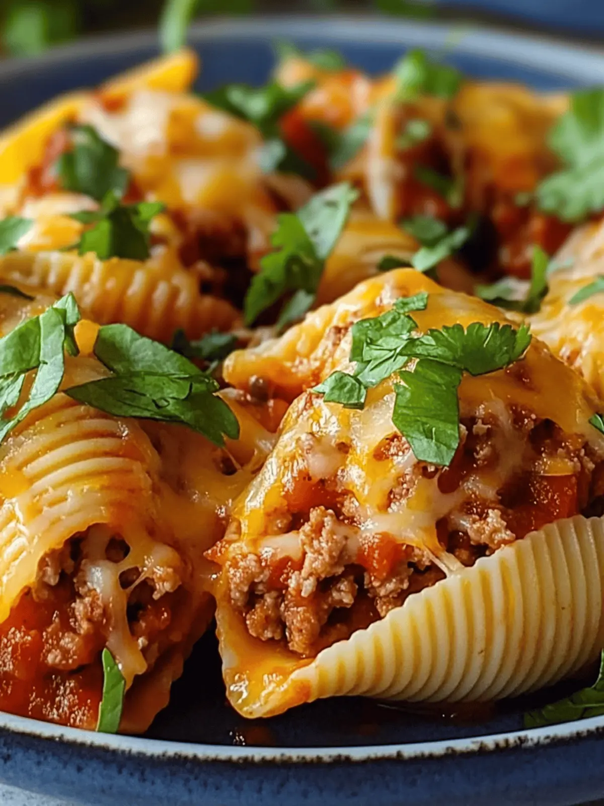 Taco Stuffed Shells Recipe