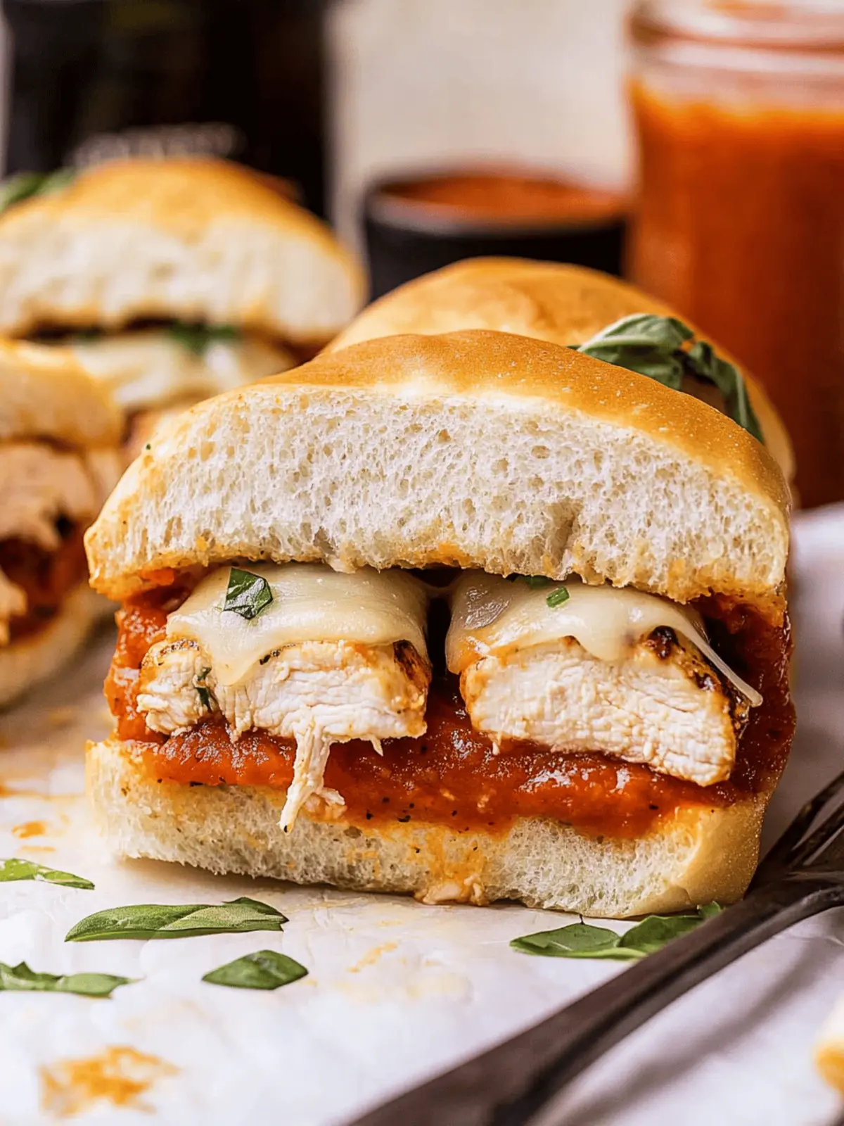 Chicken Parmesan Subs