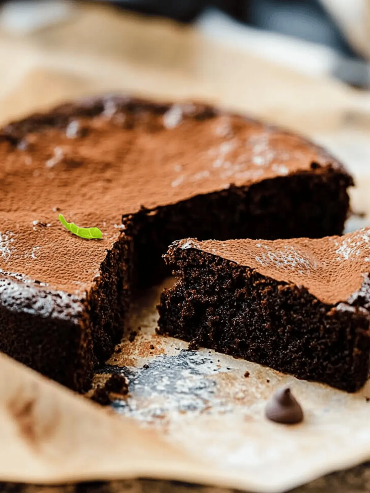 Irresistibly Dense & Fudgy Flourless Chocolate Cake Recipe 2 Dense & Fudgy Flourless Chocolate Cake