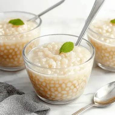 Tapioca Pudding