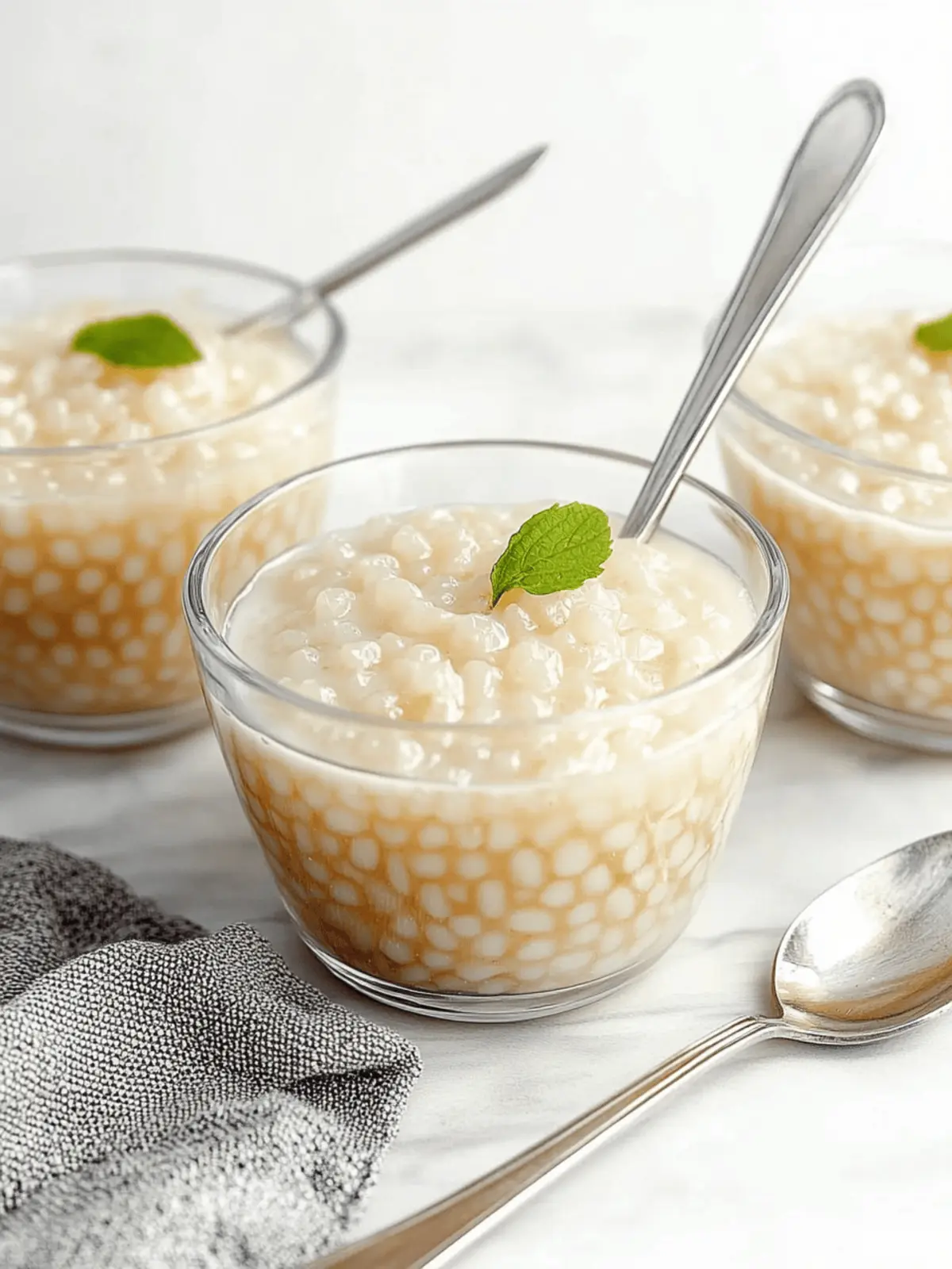 Tapioca Pudding