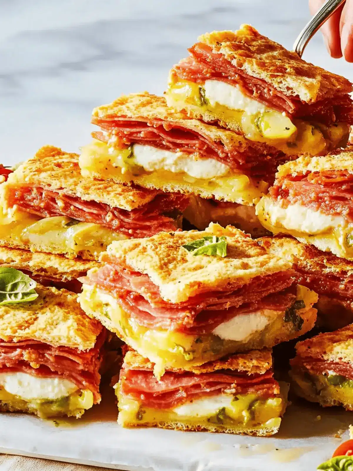 Antipasto Squares