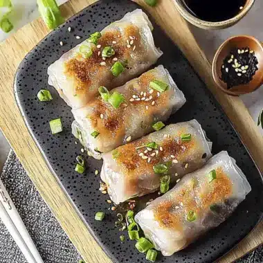 Crispy Rice Paper Dumplings