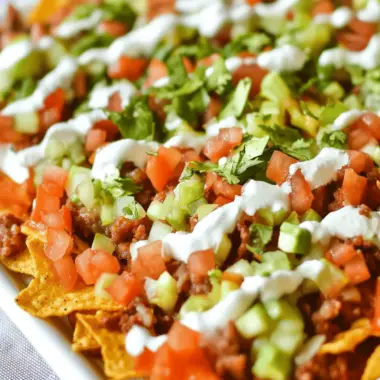 Loaded Doritos Nachos: Your Ultimate Quick Comfort Food Delight 9 Loaded Doritos Nachos