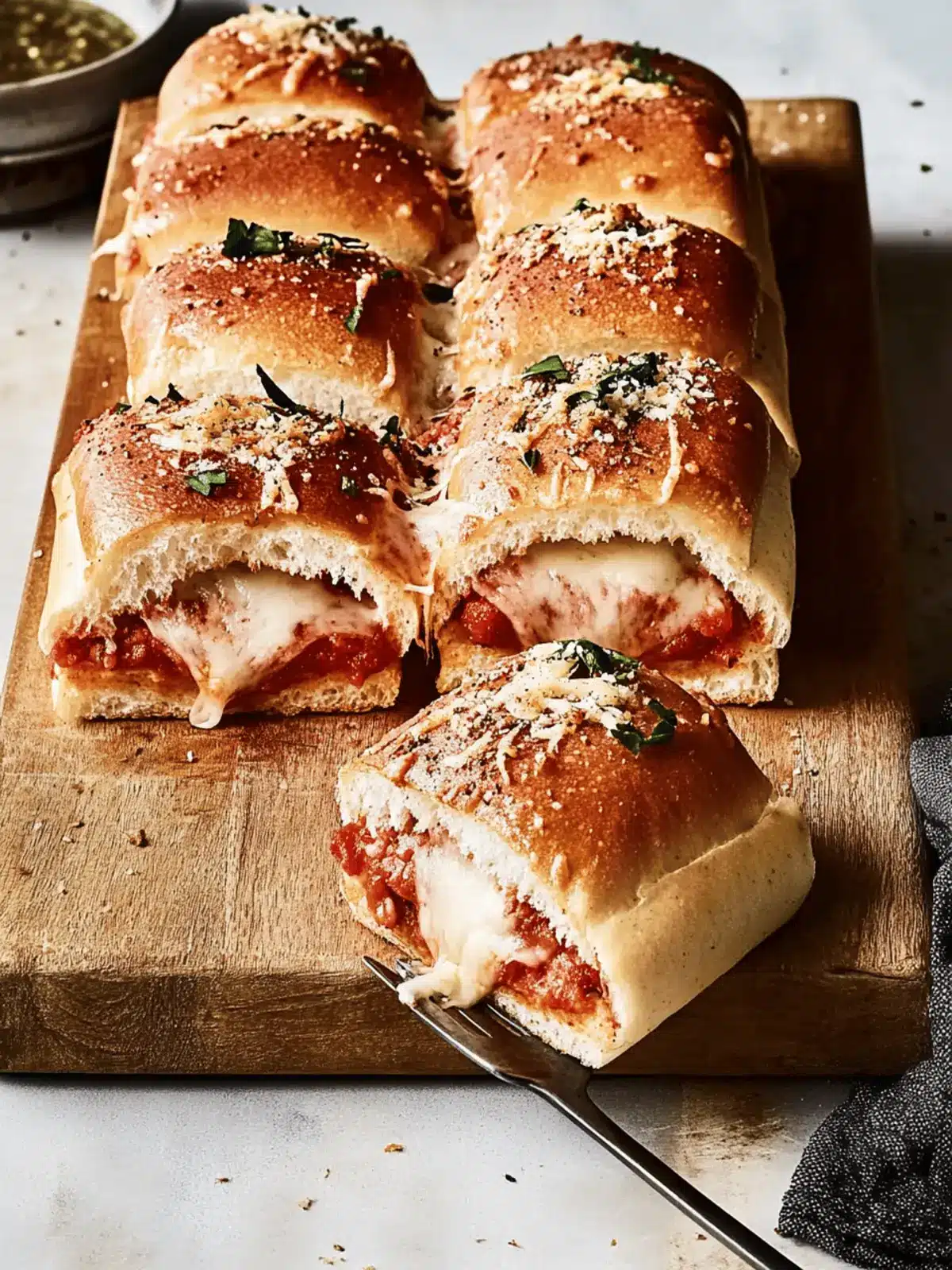 Cheesy Pizza Sliders That Will Wow Your Guests Every Time 5 Pizza Sliders
