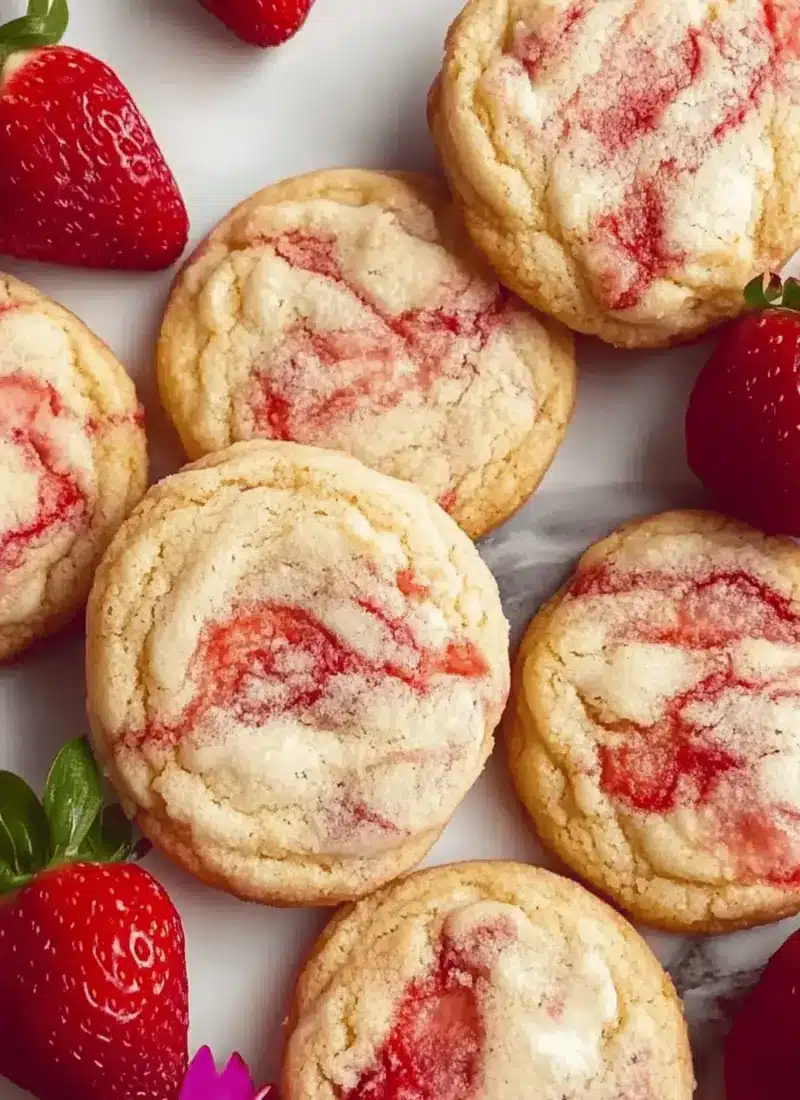 Strawberry Cheesecake Cookies Recipe