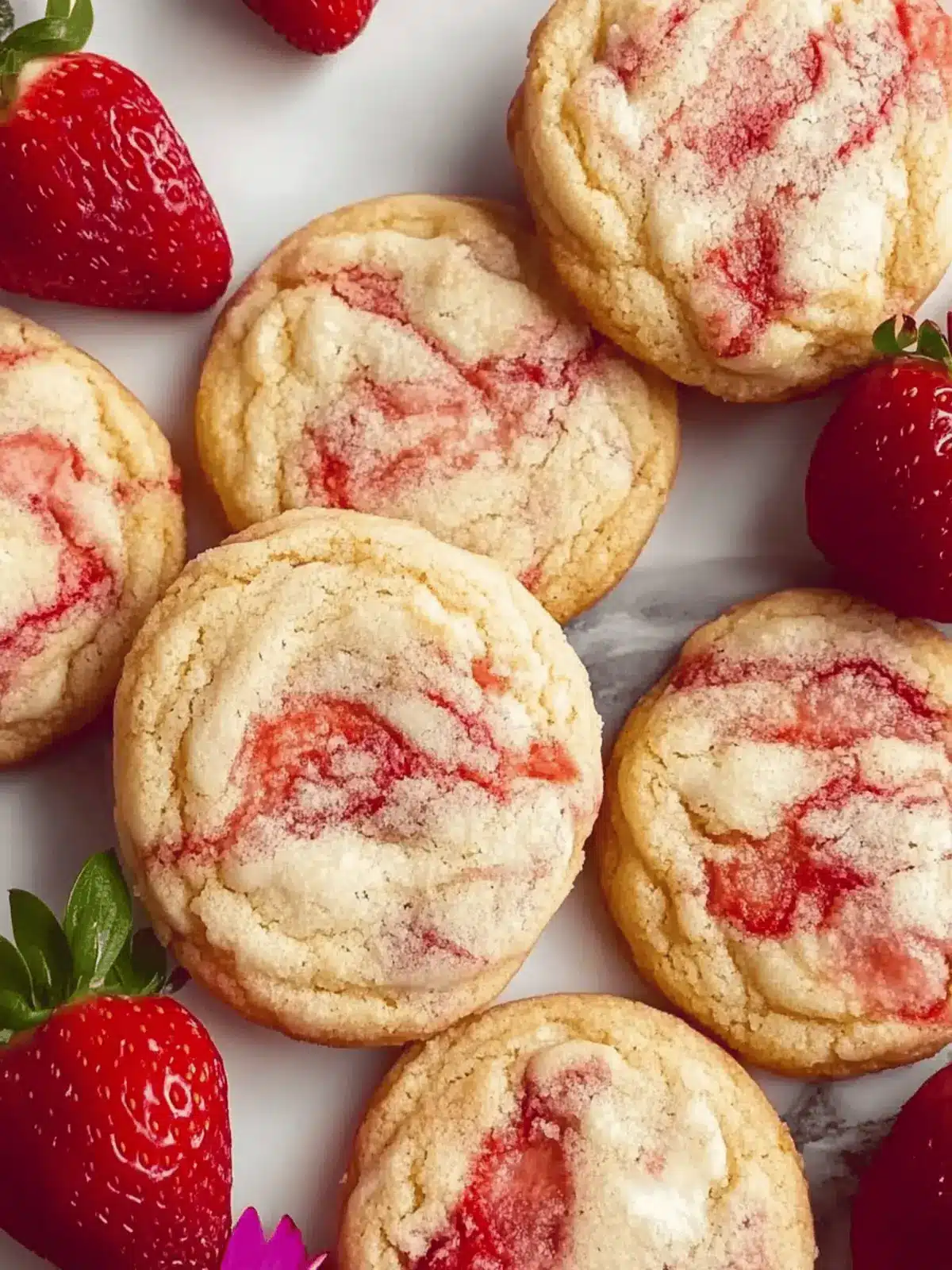 Strawberry Cheesecake Cookies Recipe