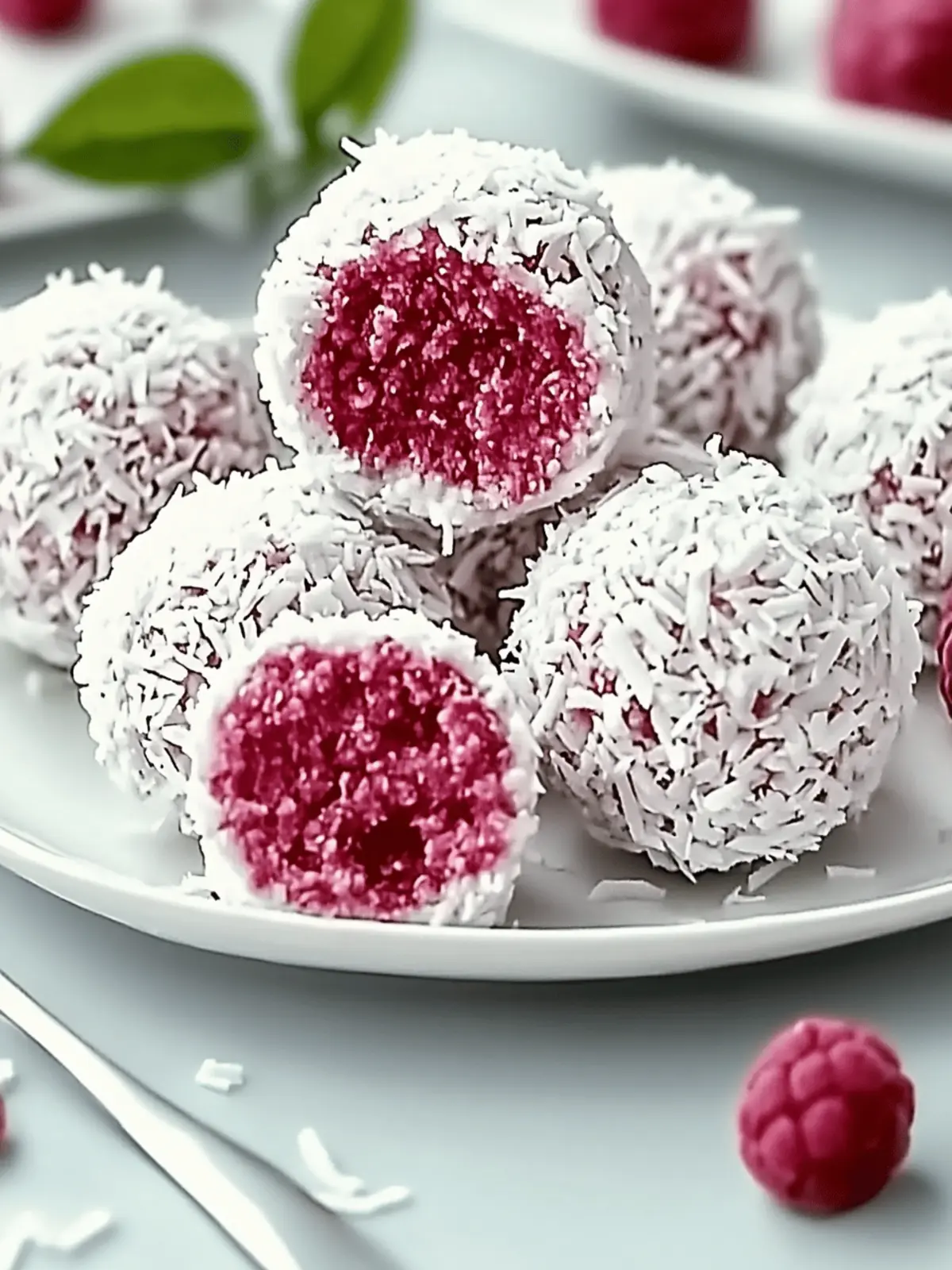 Decadent Raspberry Coconut Balls That Everyone Will Love 4 Decadent Raspberry Coconut Balls That No One Can Resist